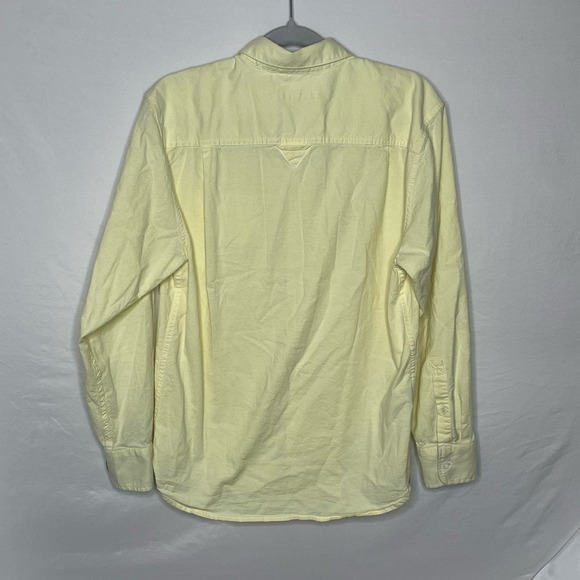 Tommy Bahama Mens Yellow Long Sleeve Button Down Size S - Picture 2 of 3